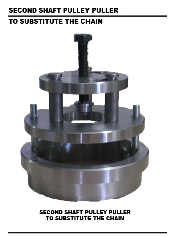 Second shaft pulley puller
